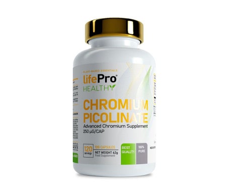 Life Pro Nutrition Essentials Picolinato de Cromo 120caps