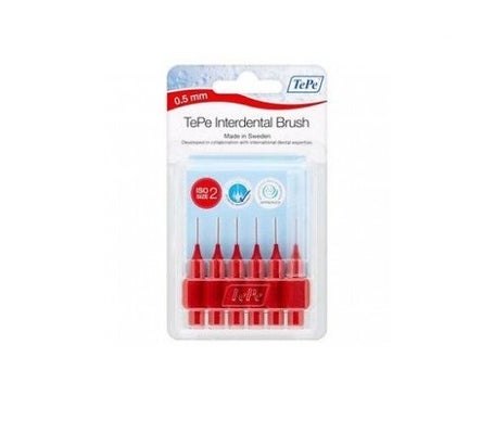 TePe® cepillo interdental 0,5mm rojo
