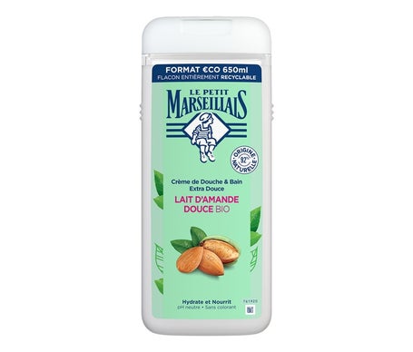 Le Petit Marseillais Gel Baño Leche de Almendras BIO 650ml
