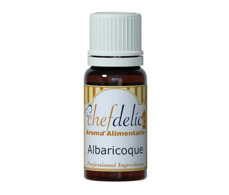 Chefdelice Aroma Albaricoque Sin gluten Concentrado 10 ml | Natural Doctor