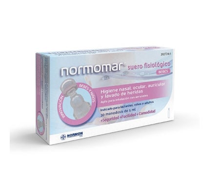 Normomar Suero Fisiológico Bebé 30x5ml