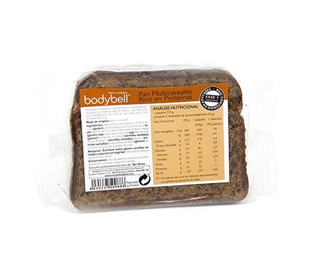 Bodybell Pan Multicereales 5 Rebanadas