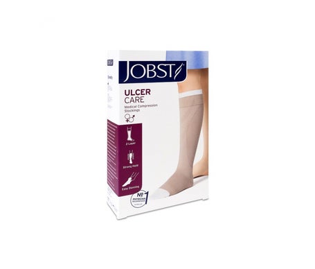 Media Comp Fuerte Sin Cremallera Jobst Ulcercare Beige T- Xl