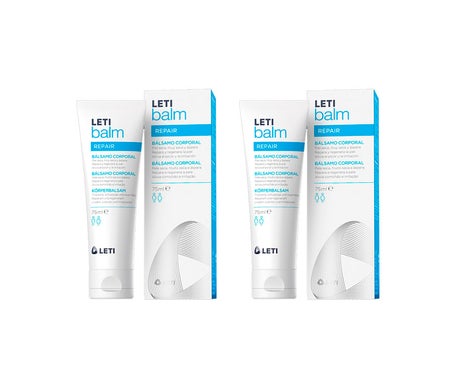 LetiBalm Repair Bálsamo Corporal 2x75 ml