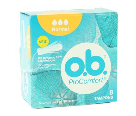 o.b. Pro Comfort Normal Tampons (8 pcs.) - Higiene femenina
