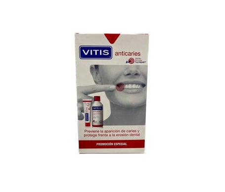 Vitis Anticaries Pack Dentífrico + Colutorio