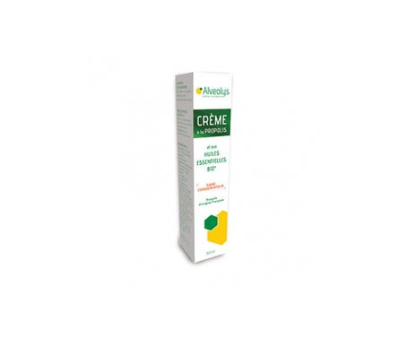 Alveolys - Crema de Propóleo y Aceites Esenciales Orgánicos 50ml