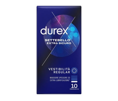 Durex Settebello Extra Safe (10 pcs) - Preservativos