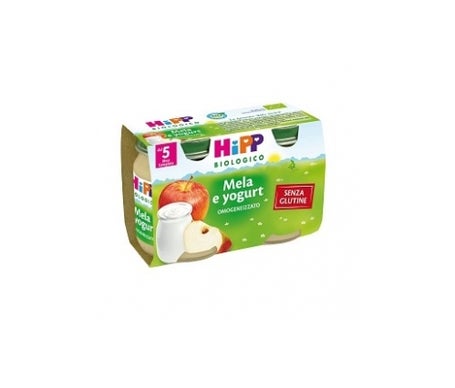 Hipp Merenda Yogur de manzana 2X125G