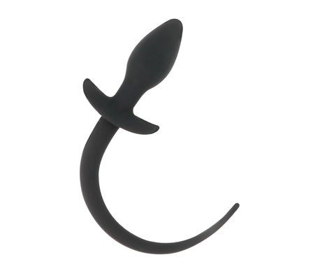 Darkness Bondage Plug Anal 28cm Silicona Negro 1ud
