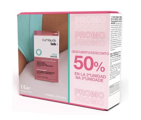 Cumlaude Lab Óvulos CLX Óvulos Vaginales 2x10 uds