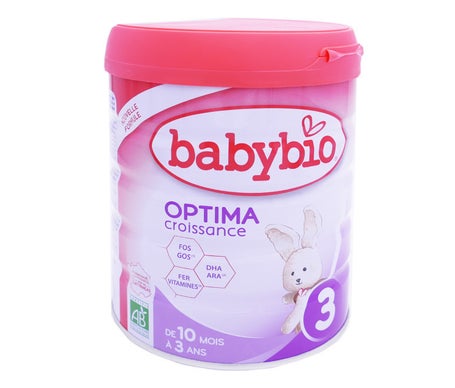 Leche Optima Babybio 3Ag Bio800g
