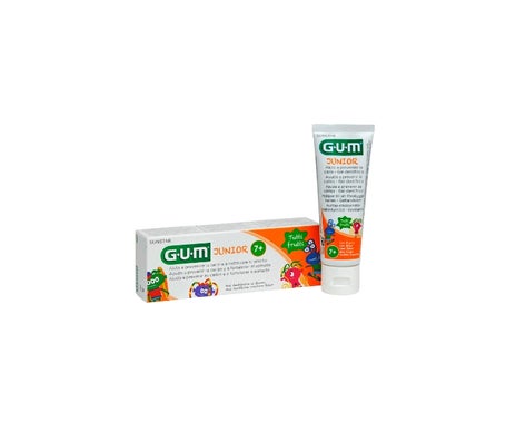 Gum Junior Pack Escuela Pasta Dental +7 Años Tutifruti
