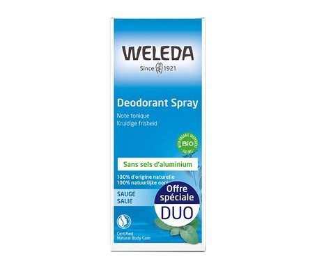 Weleda Desodorante Spray de Salvia 2x100ml