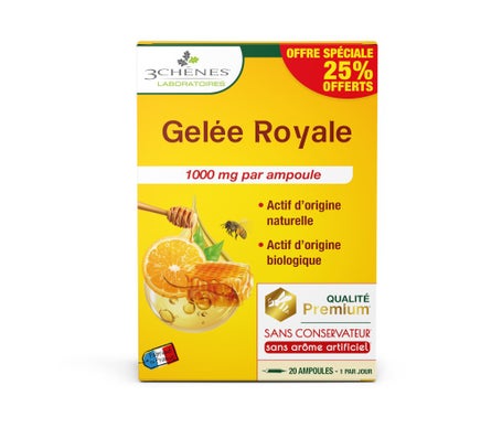 Les 3 Chenes Jalea Real 1000mg 20x10ml