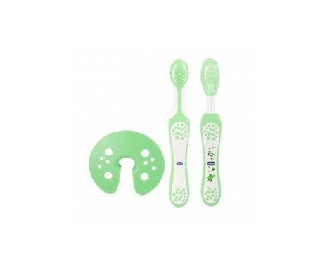 Comprar en oferta Chicco Set Evolutive Toothbrush + Teeth Massager