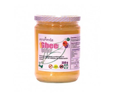 Ayurveda Ghee Con Aceite De Coco Ecologico 350g