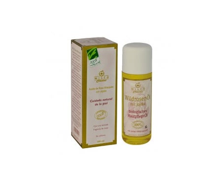 100% Natural Wilco Aceite de Jojoba con Rosa Mosqueta 100 ml