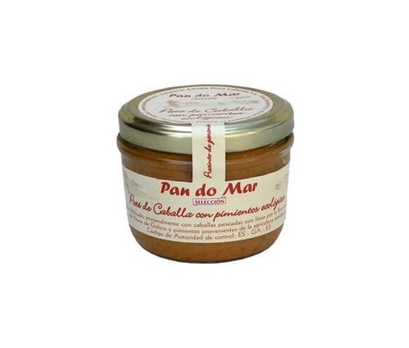 Pan Do Mar Paté Caballa Pimiento Eco 125g