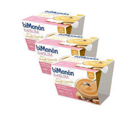 biManán beSlim Copa Vainilla Caramelo 3x210g