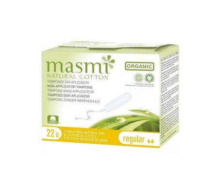 Masmi Tampón Regular Algodón 22uds