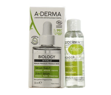 A-Derma Biology Hyalu Sérum + Agua Micelar