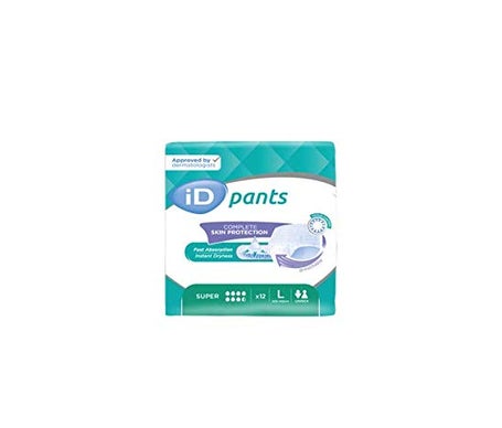 ID Pants Super Slip Absorbent L 12uds