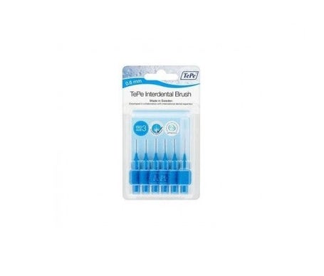 TePe® cepillo interdental 0,6mm azul