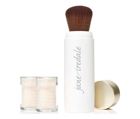 Jane Iredale Set Powder-Me Brush Spf30 + 2 Recargas Translucent