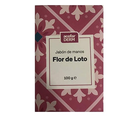 Acofar Jabón De Manos En Pastilla Acofarderm Flor De Loto 100g