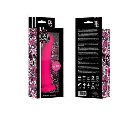 Delta Club Toys Dildo Rosa Silicona Médica 17x3cm 1ud