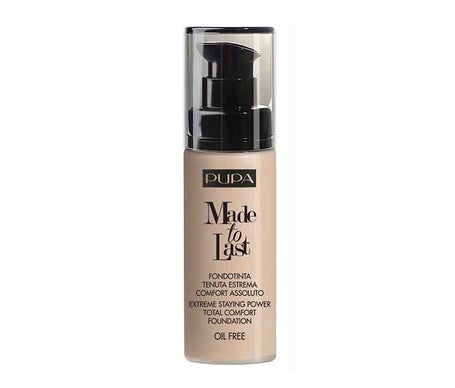 Pupa Made to Last Foundation 030 Natural Beige 30ml
