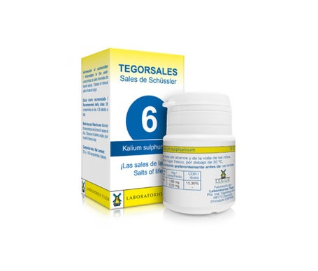 Tegor Tegor Sal 6 Kalium Sulphuricum 350comps