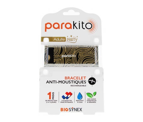 'Para''kito Pulsera Antimosquitos Adulto Party Noeud 1ud'