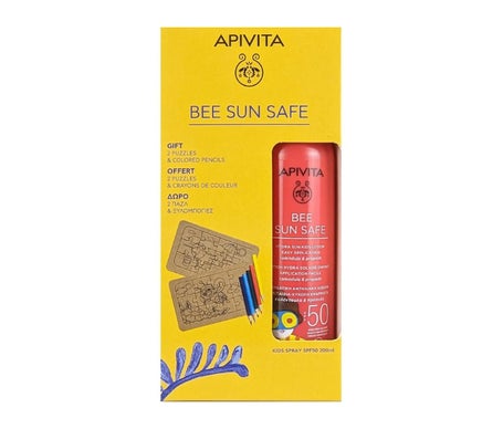 Apivita Bee Sun Safe Kids Spray SPF50 Gift Set