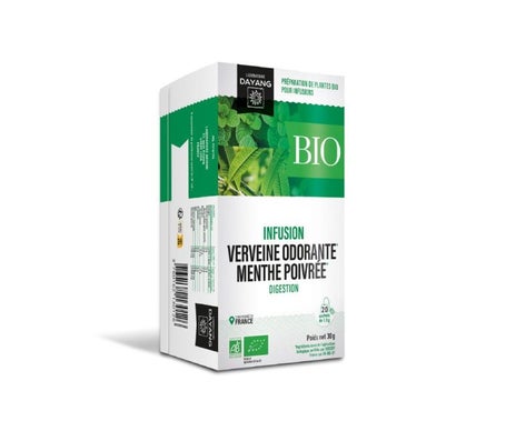 Infusión de menta Dayang Verbena BIO 20 sobres