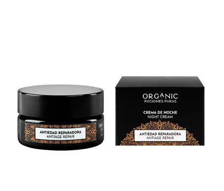 Organic Pociones Puras Crema Noche Antiedad Reparadora 50ml
