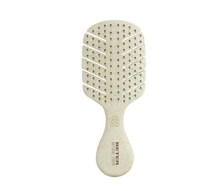 Beter Cepillo Detangling Mini Natural Fiber Beige 1ud