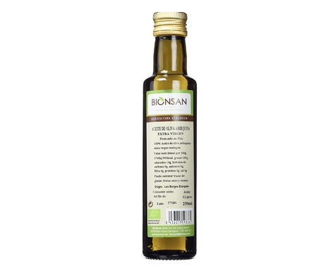 Bionsan Aceite de Oliva Arbequina Extra Virgen 250ml