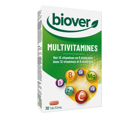 Biover Multivitaminas Basic 30caps