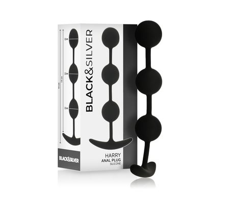 Black&Silver Harry Cadena Bolas Anales 14cm 1ud