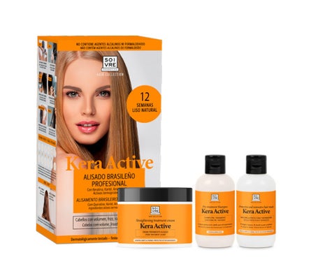 Soivre Cosmetics Kera Active Kit Alisado Brasileño