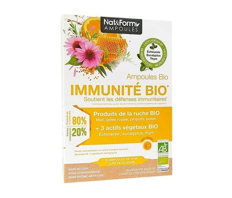 Nat&Form Inmunidad Orgánica 20 Ampollas