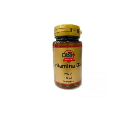 Obire Vitamina D3 50caps