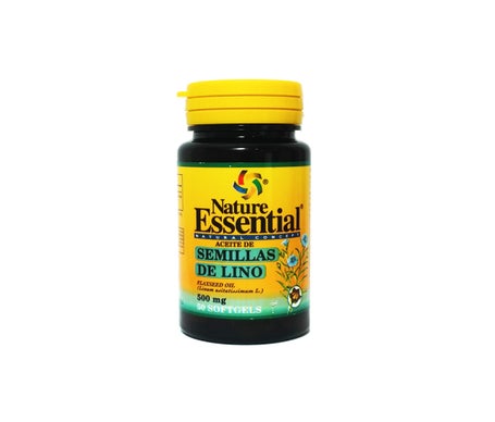 Nature Essential Aceite Semilla de Lino 500mg 50 Perlas
