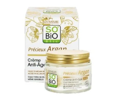 So Bio Etic Crema de Día Ácido Hialurónico & Argán 50ml