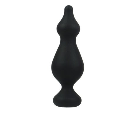 Adrien Lastic Amuse Plug Anal Silicona Negro Talla L 1ud