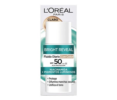 'L''Oréal Bright Reveal Niacinamida Fluido Diario Spf50 Claro 50ml'