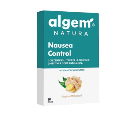 Algem Natura Nausea Control 30caps | Natural Doctor