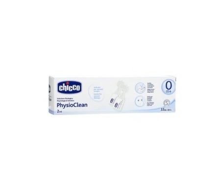 Chicco Physioclean Solución Fisiológica 33x2ml